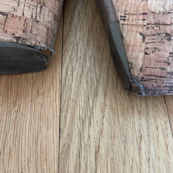 Steve Madden cork wedge sling back sandals - Picture 5 of 5